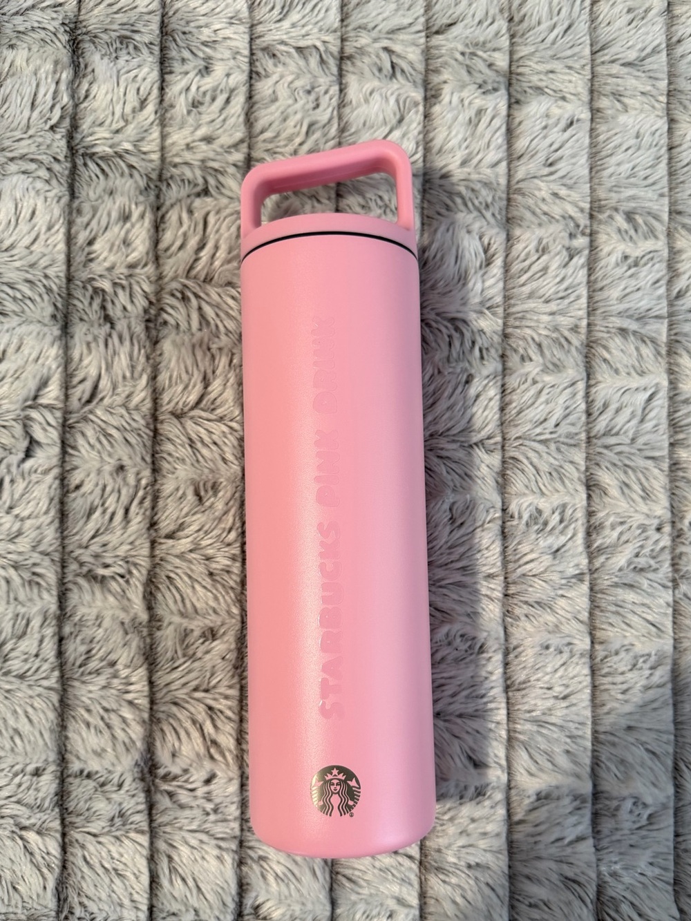 ✨🍓 NWT 2026 Starbucks x Miir 'Pink Drink' Strawberry SS 20oz Water Bottle